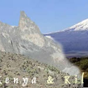 Mt Kenya and Kilimanjaro